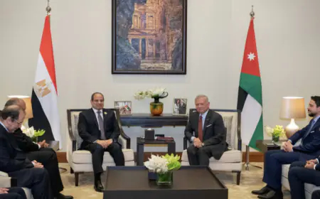 الملك والسيسي يؤكدان أهمية ترجمة مخرجات مؤتمر الاستجابة على أرض الواقع