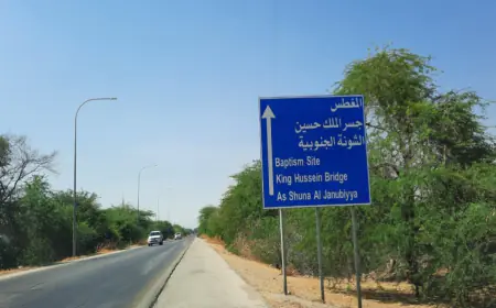 إغلاق جسر الملك حسين في أول أيام عيد الأضحى