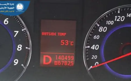 الأرصاد الجوية توضح الفرق بين درجات الحرارة المسجلة  في محطات الرصد والمركبات