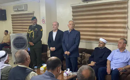 مندوبا عن الملك وولي العهد.. العيسوي يعزي  عشيرة العربيات/ الحمود وآل الحلبي