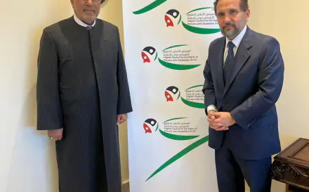 الأمير مرعد بن رعد يلتقي قاضي القضاة