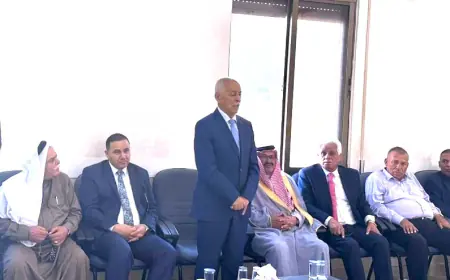 مندوبا عن الملك وولي العهد.. العيسوي يعزي الحجاحجة وأبو هزيم
