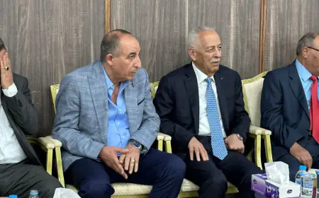 مندوبا عن الملك وولي العهد.... العيسوي يعزي عشيرتي الفاعوري والقماز