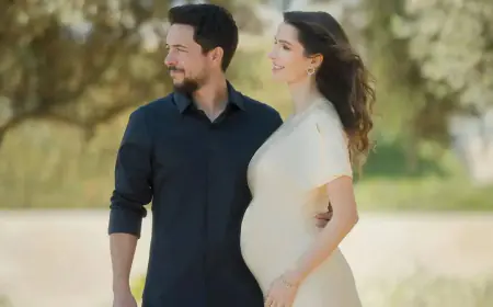 الملكة رانيا تهنئ الأمير الحسين بعيد ميلاده الثلاثين