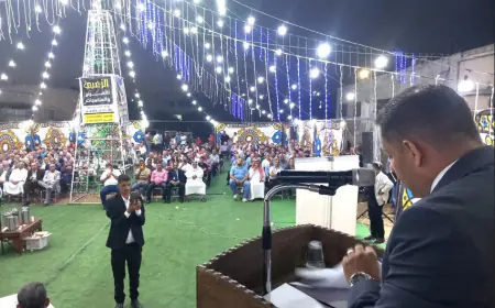 حزب النهج الجديد  يعقد مهرجاناً حزبياً حاشداً في قرية كفر جايز