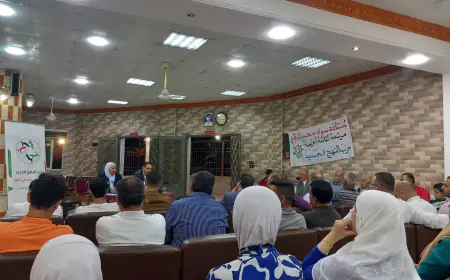 من بلدة إرحابا.. حزب النهج الجديد يعقد مهرجانا حزبيا جديدا (صور)