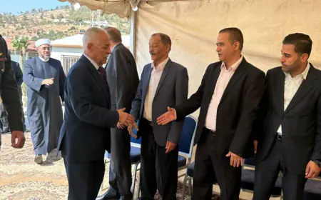 مندوبا عن الملك وولي العهد.. العيسوي يعزي قبيلة العدوان