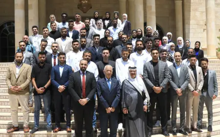 العيسوي يلتقي وفدا شبابيا من محافظة الرزقاء