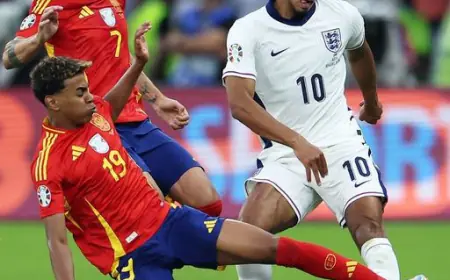 التعادل السلبي يخيم على لقاء إسبانيا وإنجلترا - التحديث مستمر