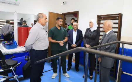 العيسوي يفتتح ويتفقد مشاريع مبادرات ملكية بالرمثا