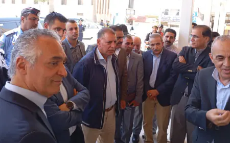 فريق وزاري يطلع على المشاريع المنفذة بالكرك