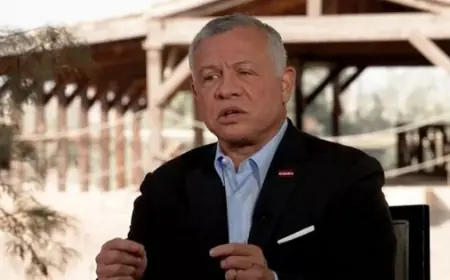 الملك يؤكد للمستشار الألماني ضرورة وقف الهجمات الإسرائيلية في الضفة الغربية