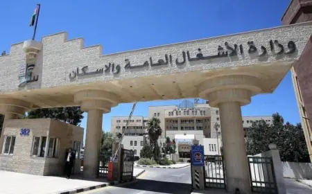 الأشغال تبتكر طريقة جديدة لفتح وتعبيد الطرق في الأردن