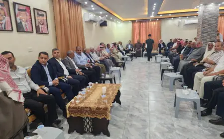 حزب النهج الجديد يعقد مهرجانا شعبيا حاشدا في محافظة مادبا (صور)