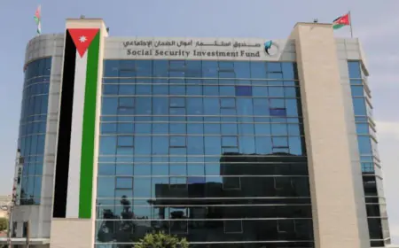 514 مليون دينارأرباح استثمار الضمان  بالنصف الاول من العام 2024