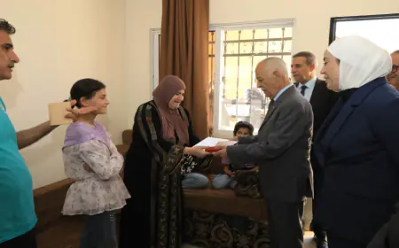 ضمن مبادرات ملكية ..13 أسرة عفيفة تتسلم مساكنها الجديدة في جرش