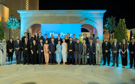 اختتام مشروع زمالة شباب مبادرة السلام الأزرق في الشرق الأوسط