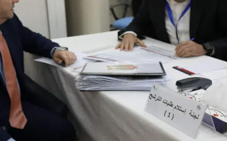 449 مترشحا للانتخابات حتى الواحدة ظهرا