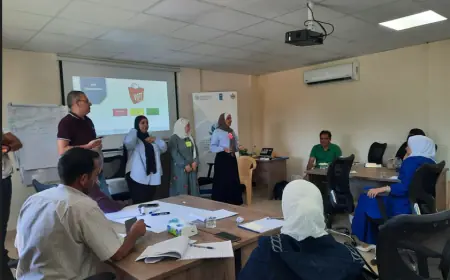 (الفاو) تبدأ من الشوبك تدريب مدربين لتيسير "مدارس المزارعين الحقلية الذكية مناخيا"