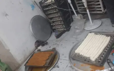 إتلاف 300 كغم حلويات غير صالحة للاستهلاك بالرصيفة