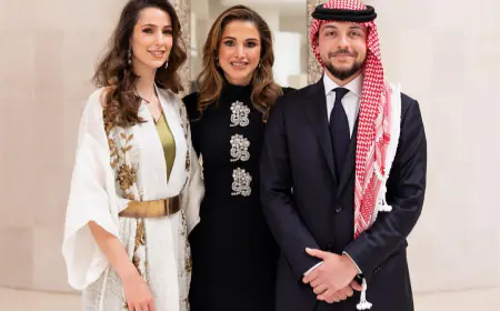 الملكة: نوّرت حياتنا بالحفيدة الغالية إيمان