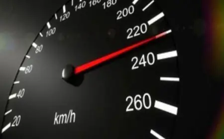 ضبط مركبة تسير بسرعة جنونية على طريق العقبة