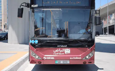 إضافة 20 حافلة لمسارات الباص سريع التردد بين عمان والزرقاء