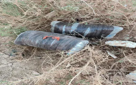 إحباط محاولة تهريب مواد مخدرة بواسطة طائرة مسيرة