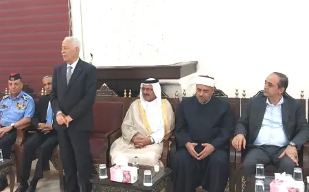 مندوبا عن الملك وولي العهد.. العيسوي يعزي عشيرة الخشمان