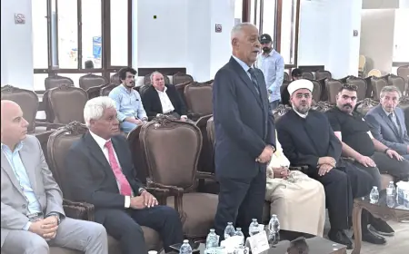 مندوبا عن الملك وولي العهد... العيسوي يعزي عشيرة الحياري