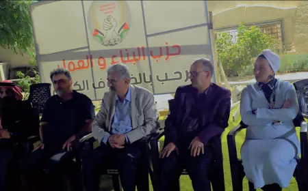 بالصور.. اجتماع مرشحين قائمه البناء والعمل بعنوان ( مستمرون)