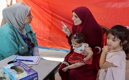 الأمم المتحدة تطلب هدنتين على أسبوعين في غزة لتلقيح 640 ألف طفل ضد شلل الأطفال