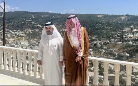 السفير السعودي في ضيافة الشيخ سمير القضاة (التفاصيل)