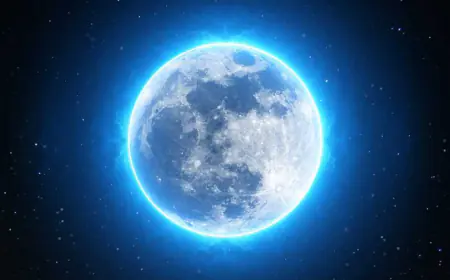 سماء الأردن على موعد مع البدر الأزرق العملاق