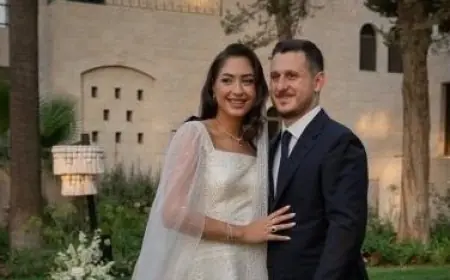 عقد قران السيد عون جمعة والآنسة لينا عباس