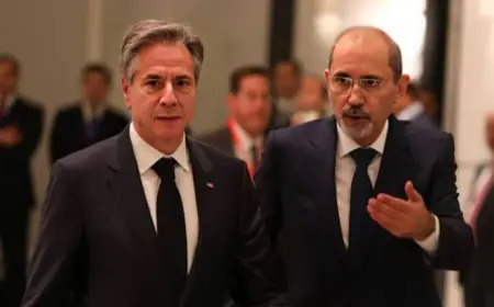 الصفدي لبلينكن: الأردن سيعد ملفات قانونية للتحرك ضد اعتداءات إسرائيل على المقدسات