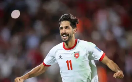 السماح للاعب يزن النعيمات بتأخير التحاقه  بمعسكر النشامى إلى الاثنين المقبل