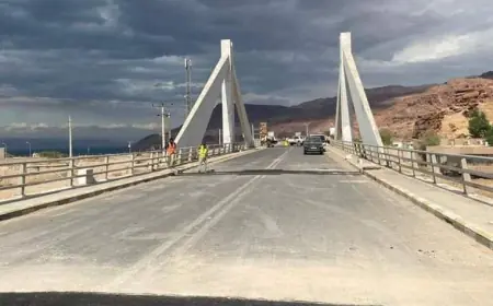 الأشغال تبدأ بمشروع إقامة جسر جديد بديلا لجسر غور حديثة