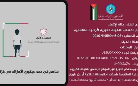 الأردن يطلق مبادرة استعادة أمل(فيديو)