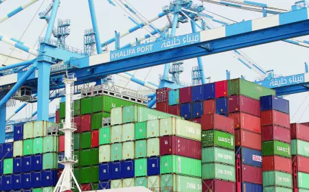 1.4 تريليون درهم حجم التجارة الخارجية للإمارات