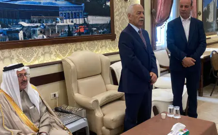 مندوبا عن الملك وولي العهد.. العيسوي يعزي عشائر الخزاعلة والعبداللات وأبو طالب