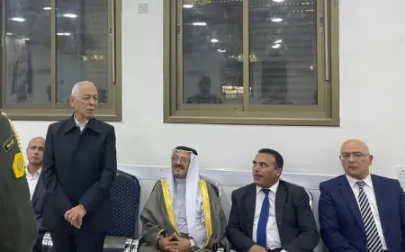 مندوبا عن الملك وولي العهد.... العيسوي يعزي عشيرتي الصرايرة والبطوش