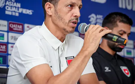 مدرب النشامى.. المنتخب جاهز لمواجهة المنتخب الفلسطيني غدا