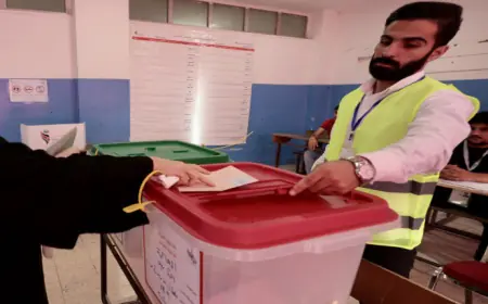 %11 نسبة الاقتراع حتى 12:30 ظهرا