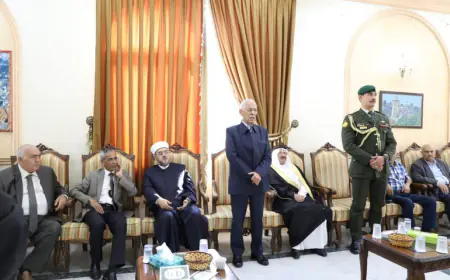 العيسوي يعزي عشائر القطيشات والعواملة والفاعوري