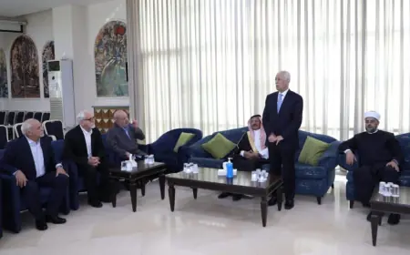 مندوبا عن الملك وولي العهد.. العيسوي يعزي عشيرة الحنيطي وآل السمكري