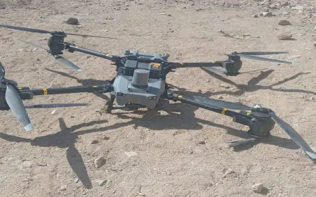 إحباط محاولة اجتياز طائرة مسيرة إلى الأراضي الاردنية