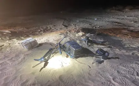 إحباط محاولة تهريب مواد مخدرة بواسطة طائرة مسيرة