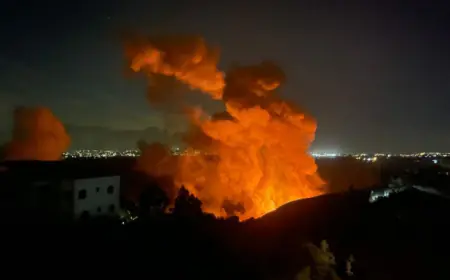 أكثر من 80 غارة إسرائيلية استهدفت جنوب لبنان