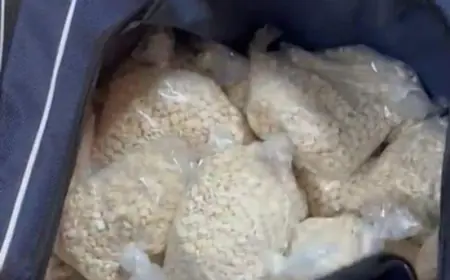 ضبط 100 ألف حبّة مخدرة داخل حقيبة ملقاة بساحة معبر العمري